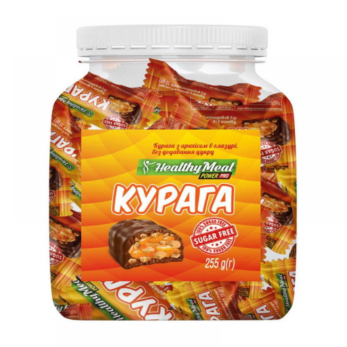 Healthy Meal - 255г Курага з арахісом в глазурі (100-25-5878394-20)