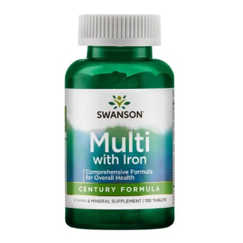 Multi without Iron Century Formula - 130 tabs (100-95-3828166-20)