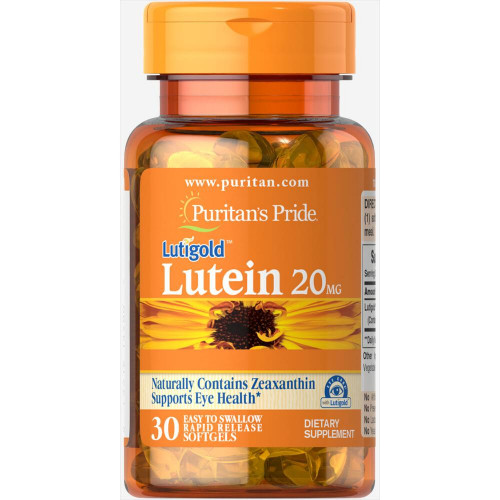 Lutein 20mg - 30softgels (100-27-5890006-20)