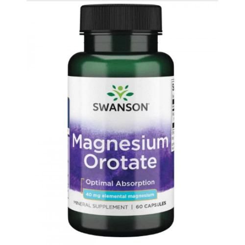 Magnesium Orotate 40mg - 60caps (100-60-6852200-20)