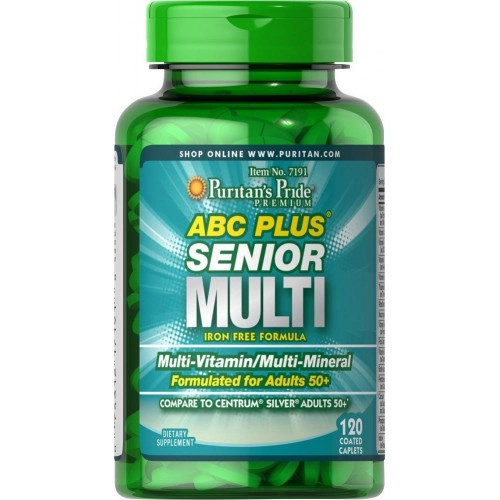 ABC PLUS Senior Multivitamin - 120tabs (100-25-6089936-20)