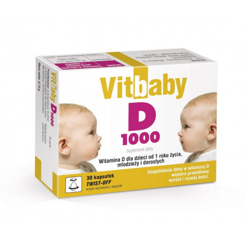 Vit Baby D 1000 - 30caps (100-50-2903010-20)