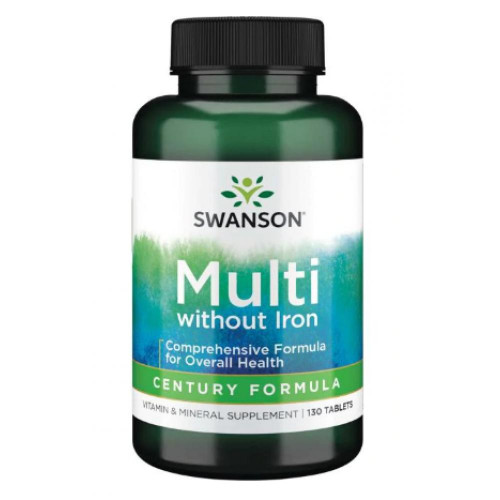 Multi with Iron Century Formula -130tabs (100-57-4053431-20)