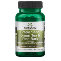 Grape Seed green tea pine bark - 60caps