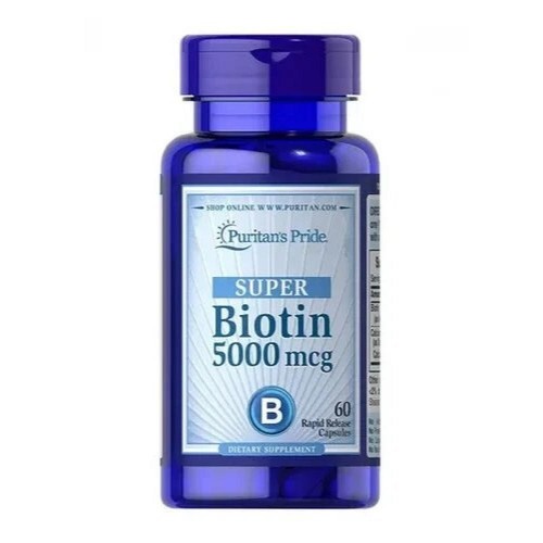 Biotin 5000 mcg - 60 caps (100-56-9081259-20)