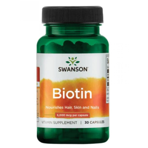 Biotin 5000mcg - 30 caps (100-93-5003403-20)
