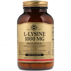 L-Lysine 1000 mg - 100 tab L-Lysine 1000 mg - 100 tab