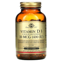 Vit D 400 IU - 250 softgels