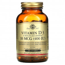 Vit D 400 IU - 250 softgels Vit D 400 IU - 250 softgels
