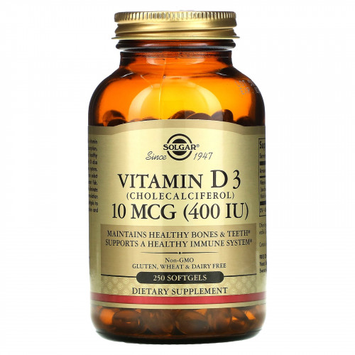 Vit D 400 IU - 250 softgels (100-46-7169364-20)