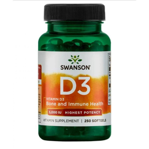 Vitamin D-3 400iu - 250caps (100-42-0271781-20)