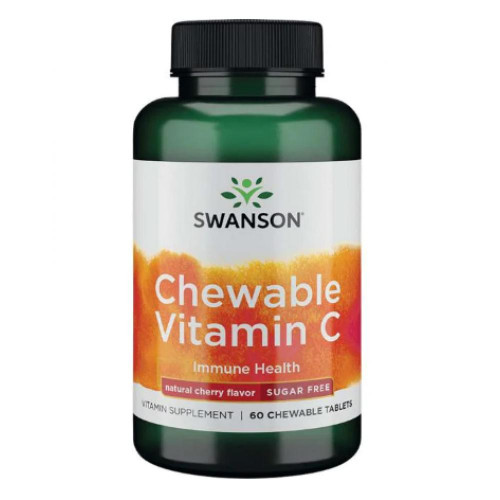 Chewable Vitamin C Natural Cherry - 60 chewable tablets (100-52-9964993-20)