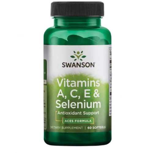 Vitamin A C E + Selenium - 60sgels (100-44-8446080-20)