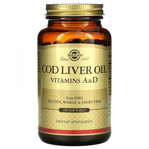 Cod Liver Oil - 250 softgels (100-38-2411166-20)