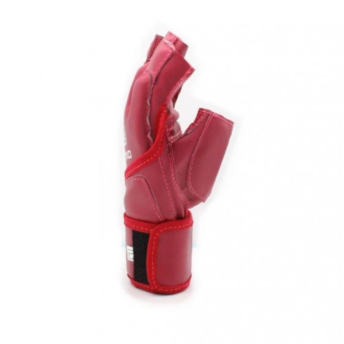 Перчатки с открытыми пальцами SportKo L Красный (PD-4LRed)