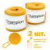 Бинти боксерські Champion 2.5 м бавовна Жовтий (00030)