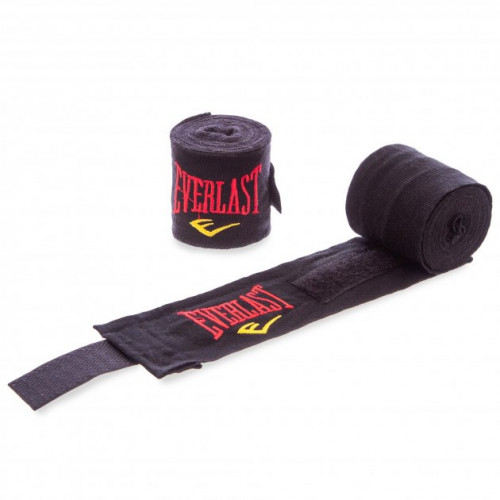 Бинти боксерські Everlast 2.5 м Чорний (B-65474)
