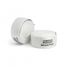 Бинты боксерские SportKo 3.0 м Белый Бинты боксерские SportKo 3.0 м Белый