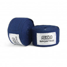 Бинты боксерские SportKo 3.0 м Синий Бинты боксерские SportKo 3.0 м Синий
