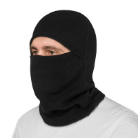 Балаклава многофункциональная осень/весна PERTO флис Черный