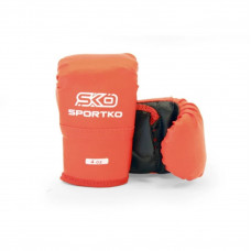 Боксерські рукавички дитячі SportKo 4 унції Червоний