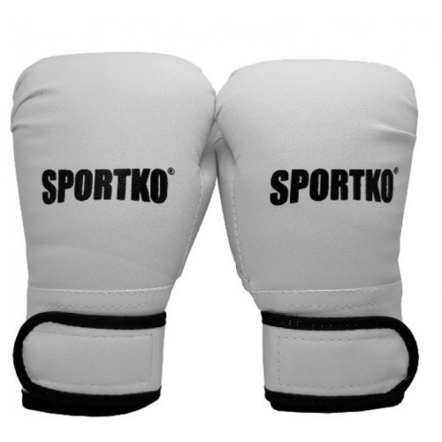 Боксерські рукавички дитячі SportKo 6 унцій (6-9 років) Білий (PD2-6-OZWhite)