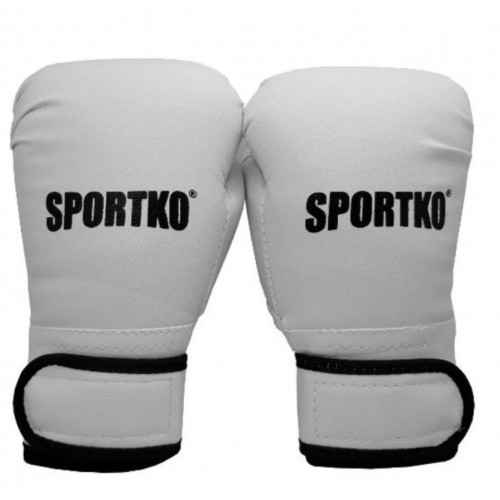 Боксерські рукавички дитячі SportKo 8 унцій (9-13 років) Білий (PD2-8-OZWhite)