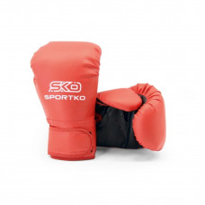 Боксерские перчатки детские SportKo 8 унций Красный Боксерские перчатки детские SportKo 8 унций Красный