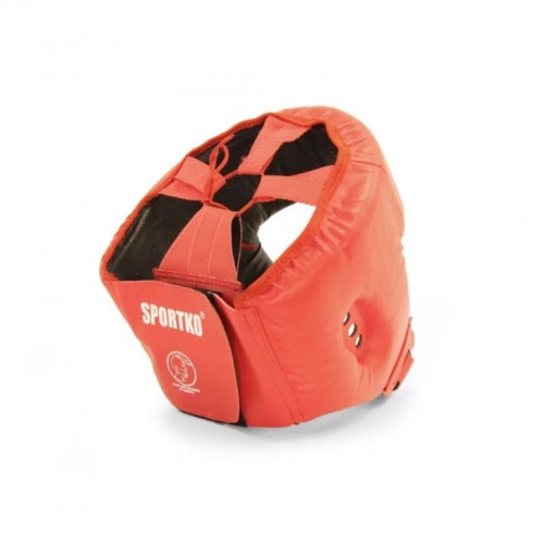 Шлем боксерский SportKo OD1 L Красный (OD1-L-Red)