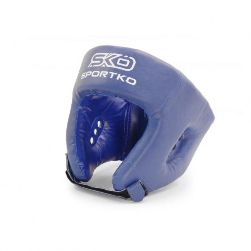  Шолом боксерський SportKo M Синій (OD1-M-Blue)