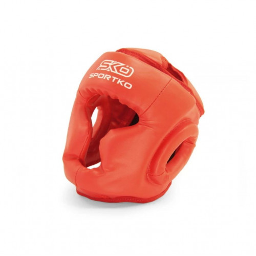 Шлем боксерский SportKo L Красный (OD3-L-Red)