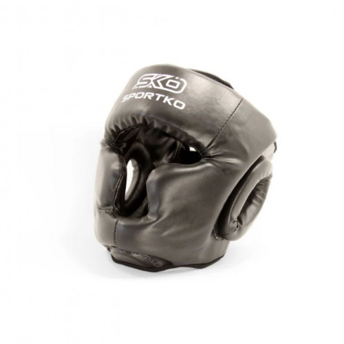 Шолом маска боксерська SportKo M Чорний (OD3-M-Black)