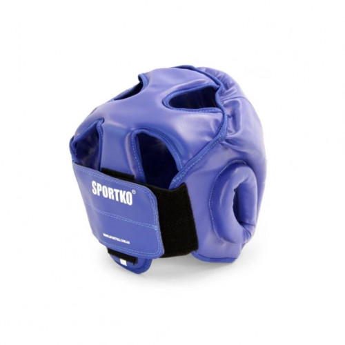 Шолом маска боксерська SportKo OD3 M Синій (OD3-M-Blue)