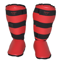 Защита голени и стопы Champion 2 шт. Красный M Защита голени и стопы Champion 2 шт. Красный M