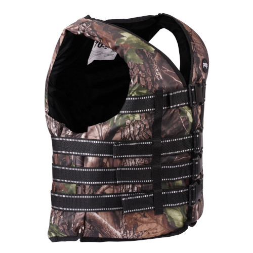 Жилет страховочный PERTO Camo forest 70-90 кг (J00628)