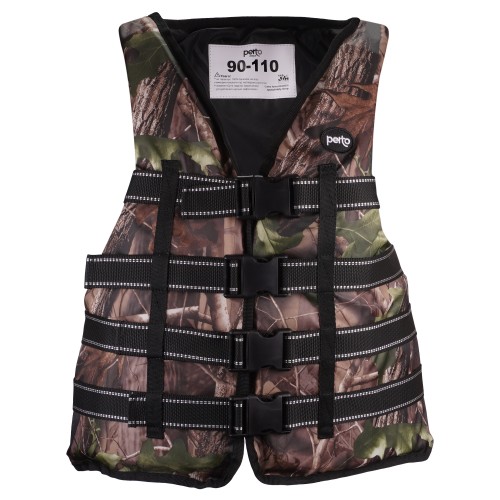 Жилет страховочный PERTO Camo forest 90-110 кг (J00635)