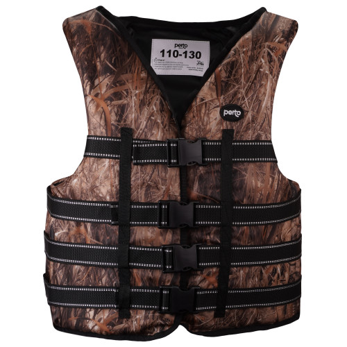 Жилет страхувальний PERTO Camo reeds 110-130 кг (J00345)