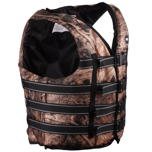 Жилет страхувальний PERTO Camo reeds 90-110 кг (J00338)