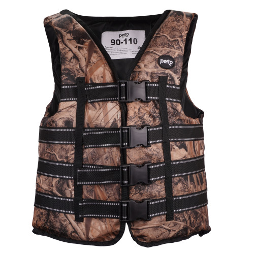 Жилет страхувальний PERTO Camo reeds 90-110 кг (J00338)