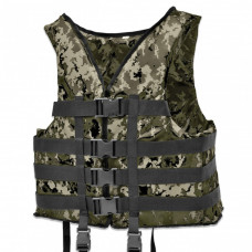 Жилет страхувальний Camo pixel 130+ кг