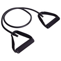 Еспандер трубчастий із ручками латекс, d-12x6 мм, l-120 см FI-2080-BK Чорний Еспандер трубчастий із ручками латекс, d-12x6 мм, l-120 см FI-2080-BK Чорний