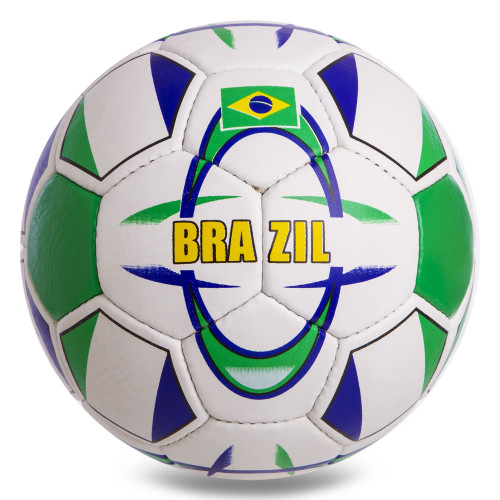 Мяч футбольный №5 Гриппи BRAZIL  (FB-854)