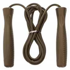 Скакалка швидкісна з підшипником і PVC джгутом l-2.8 м, d-5.0 мм.  Бронзовий Скакалка швидкісна з підшипником і PVC джгутом l-2.8 м, d-5.0 мм.  Бронзовий