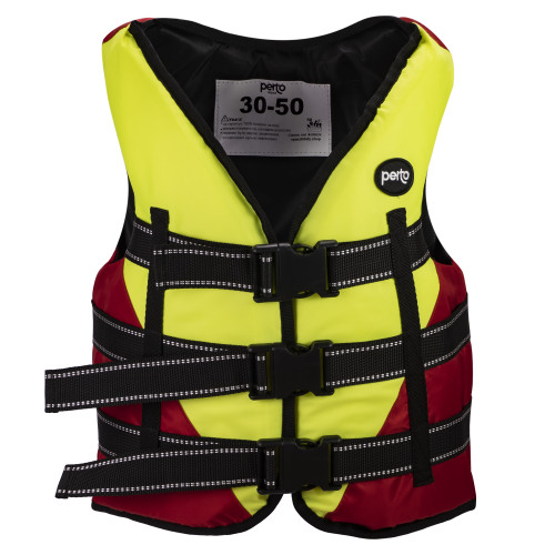 Жилет страховочный PERTO Classic red 30-50 кг (J00024)