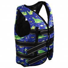 Жилет страхувальний PERTO Exclusive дитячий 30-50 кг Динозаврики