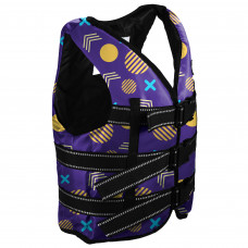 Жилет страхувальний PERTO Exclusive дитячий 30-50 кг Фіолетовий патерн