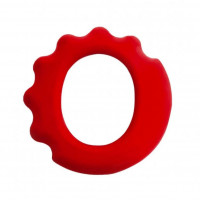 Эспандер кистевой PERTO с вырезами для пальцев Красный Эспандер кистевой PERTO с вырезами для пальцев Красный