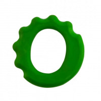 Еспандер кистьовий PERTO з вирізами під пальці Зелений