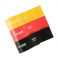 Гумка для фітнесу KUMM Набір з 3 гумок