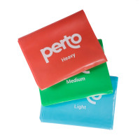 Набір еспандерів стрічковий Perto 3шт. Набір еспандерів стрічковий Perto 3шт.